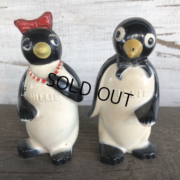 画像2: 50s Vintage KOOL WILLIE & MILLIE S&P Shakers (S330) (2)