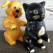 画像9: 50s Vintage Ken-L Ration Fido Dog Fifi Cat S&P Shakers (S331) (9)