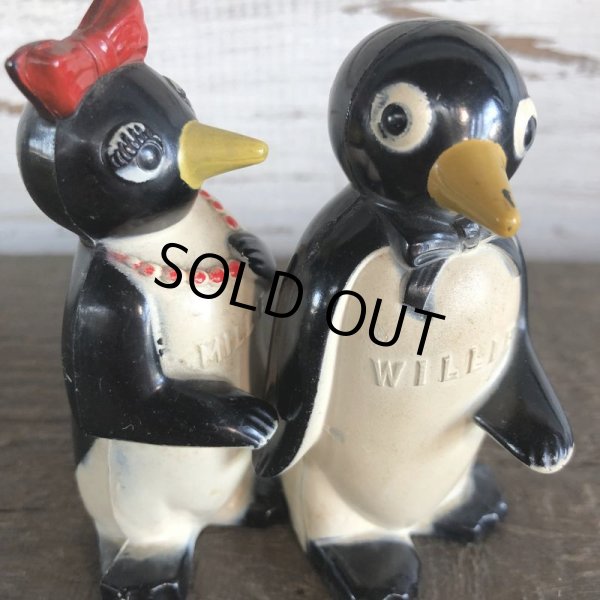 画像8: 50s Vintage KOOL WILLIE & MILLIE S&P Shakers (S330) (8)