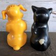 画像4: 50s Vintage Ken-L Ration Fido Dog Fifi Cat S&P Shakers (S331) (4)