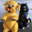 画像8: 50s Vintage Ken-L Ration Fido Dog Fifi Cat S&P Shakers (S331) (8)