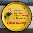 画像1: Vintage Tin Tray DOUBLE DIAMOND (S333) (1)