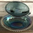 画像8: Vintage Carnival Indiana Glass Iridescent Hen On Nest Candy Dish (S333) (8)