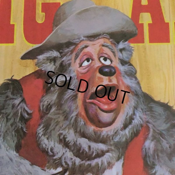 画像11: Vintage Disney BIG AL Country Bear Jamboree Original Poster w/frame (S334) (11)
