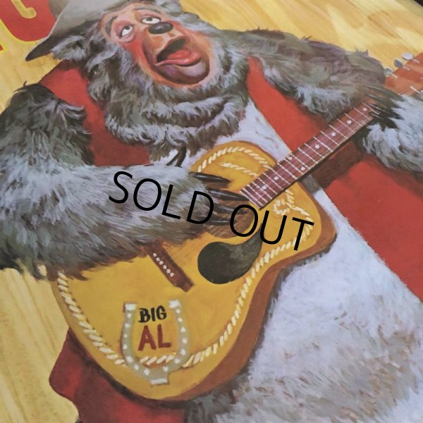 画像9: Vintage Disney BIG AL Country Bear Jamboree Original Poster w/frame (S334) (9)