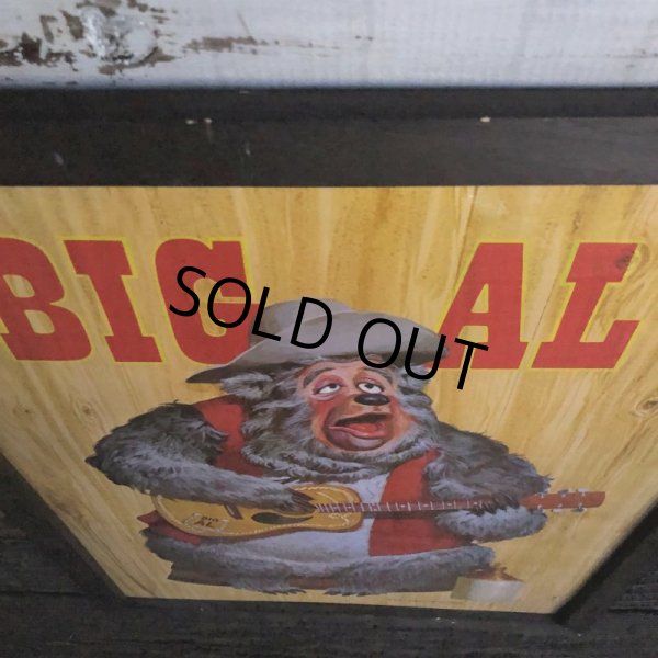 画像7: Vintage Disney BIG AL Country Bear Jamboree Original Poster w/frame (S334) (7)