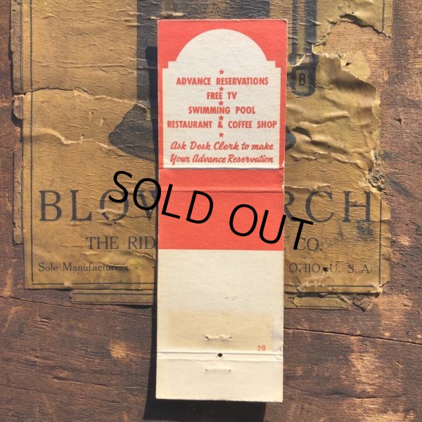 画像2: Vintage Matchbook ALAMO PLAZA HOTEL (MA1740) (2)