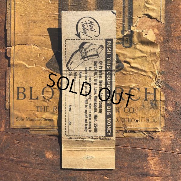 画像2: Vintage Matchbook Shoe Business (MA1811) (2)