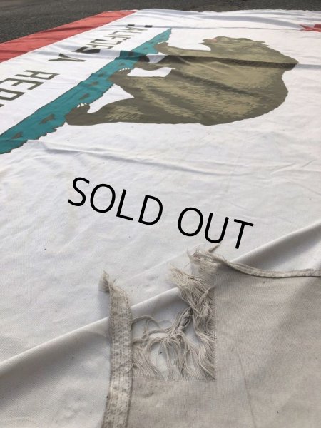 画像6: Vintage Made in U.S.A The Bear California Republic Flag (S335) (6)