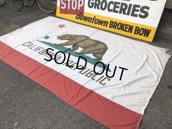 画像3: Vintage Made in U.S.A The Bear California Republic Flag (S335) (3)