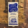 画像1: Vintage Matchbook Approved Motel (MA1754) (1)