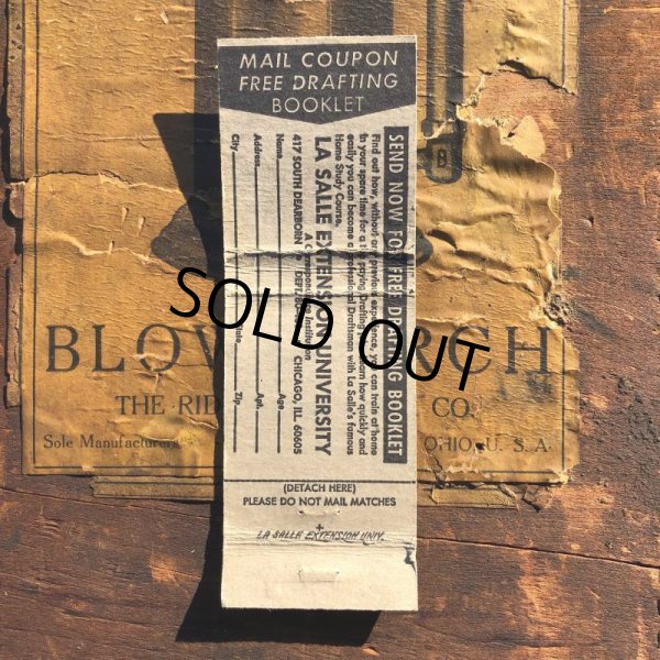 画像2: Vintage Matchbook Become a Draftsman (MA1805) (2)