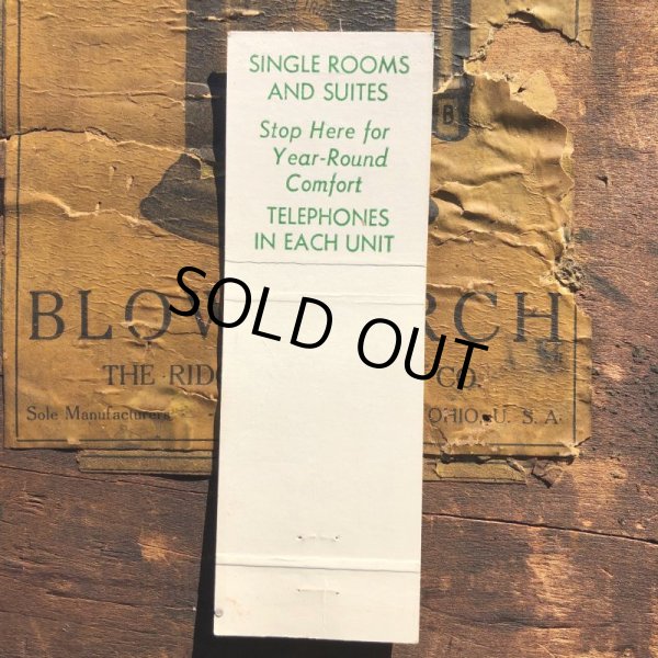 画像2: Vintage Matchbook Sage Motel (MA1768) (2)