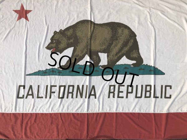 画像10: Vintage Made in U.S.A The Bear California Republic Flag (S335) (10)