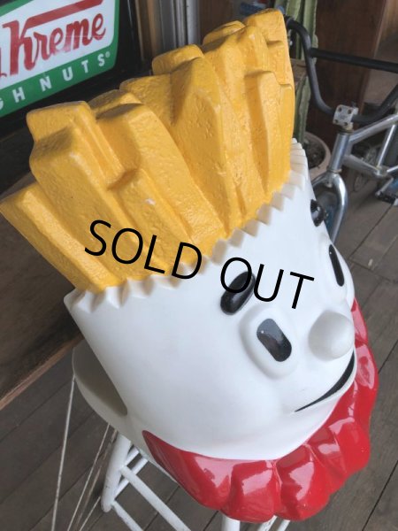 画像5: Vintage Mcdonald's French Fry Statue Playland Childs Chair (S338） (5)