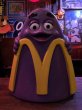 画像1: Vintage Mcdonald's Grimace Statue Playland Childs Chair (S337） (1)