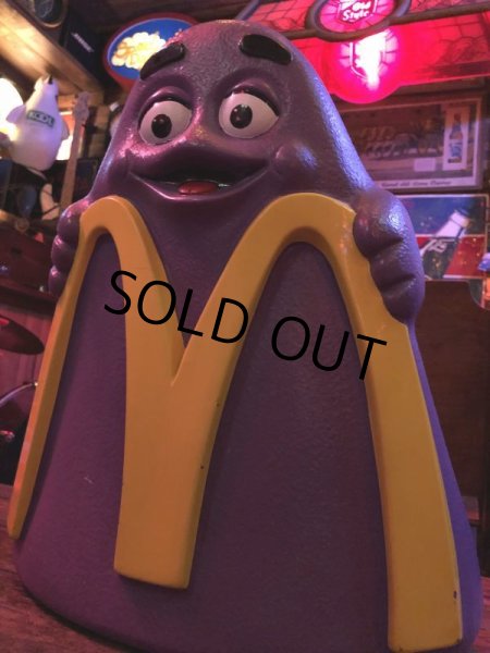 画像5: Vintage Mcdonald's Grimace Statue Playland Childs Chair (S337） (5)