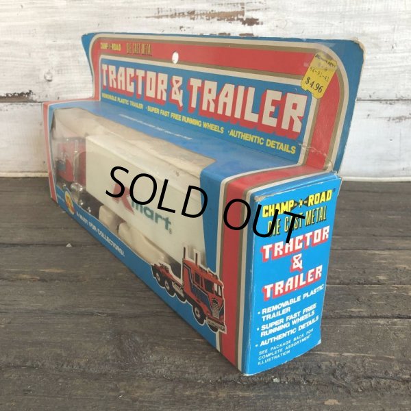 画像4: 70s Vintage K-mart TRACTOR&TRAILER W/box (AC198)  (4)