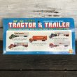 画像3: 70s Vintage K-mart TRACTOR&TRAILER W/box (AC198)  (3)