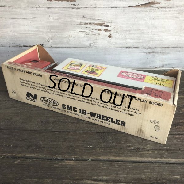 画像8: 70s Vintage Nylint True Value GMC 18-WHEELER Trailer w/box (AL7400)  (8)