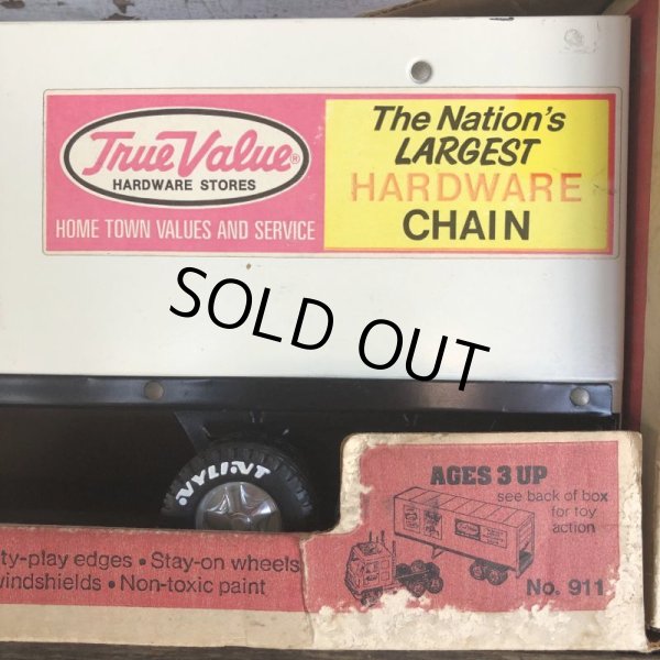 画像5: 70s Vintage Nylint True Value GMC 18-WHEELER Trailer w/box (AL7400)  (5)