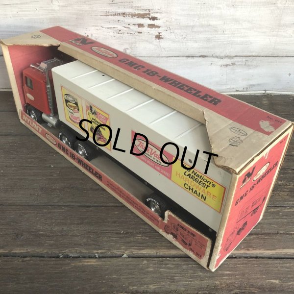 画像9: 70s Vintage Nylint True Value GMC 18-WHEELER Trailer w/box (AL7400)  (9)