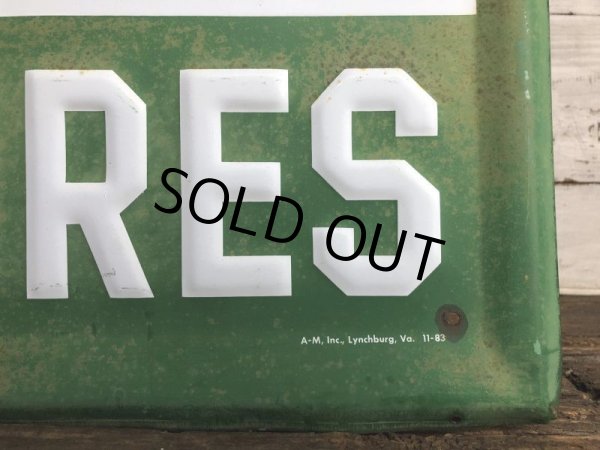 画像3: Vintage Original Embossed Metal REMINGTON Tires Sign (S349） (3)