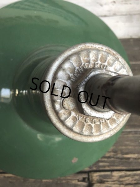 画像4: 〜50s Vintage Benjamin Industrial Barn Light Shade (S346) (4)