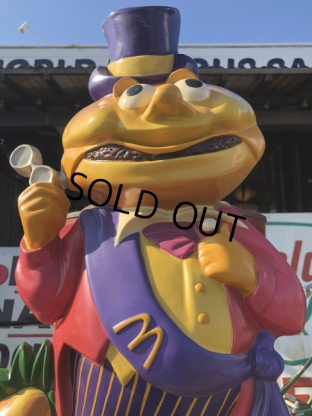 画像6: 70s McDonalds Mayor McCheese 3D Wall Display Plaque (S358） (6)