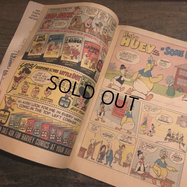 画像7: 70s Vintage Harvey Comics Baby HUEY (S375)  (7)