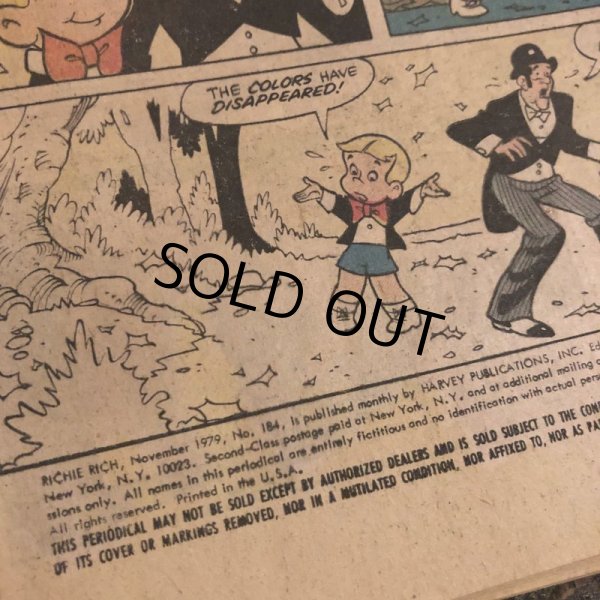 画像5: 70s Vintage Harvey Comics Richie Rich (S368) (5)