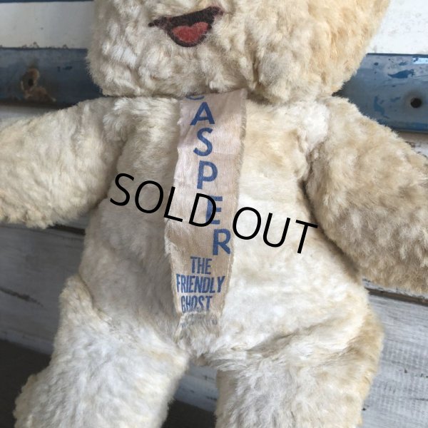 画像2: 50s Vintage Commonwealth Toy Casper Plush Doll (S376)  (2)