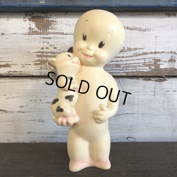 画像2: 60s Vintage Casper & Dog Vinyl Doll (S380)  (2)