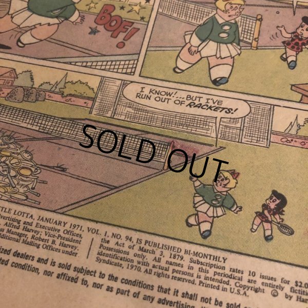 画像4: 70s Vintage Harvey Comics Little lotta (S364) (4)