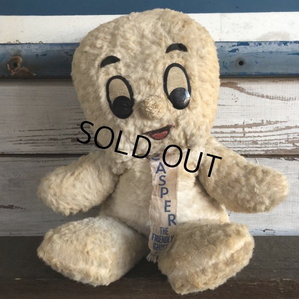 画像6: 50s Vintage Commonwealth Toy Casper Plush Doll (S376)  (6)