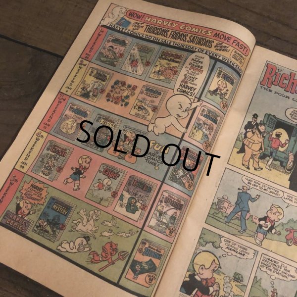 画像4: 70s Vintage Harvey Comics Richie Rich (S371)  (4)