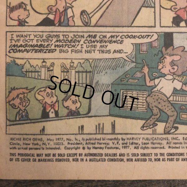 画像5: 70s Vintage Harvey Comics Richie Rich (S370)  (5)