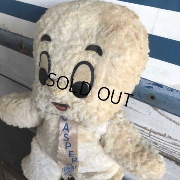 画像4: 50s Vintage Commonwealth Toy Casper Plush Doll (S376)  (4)