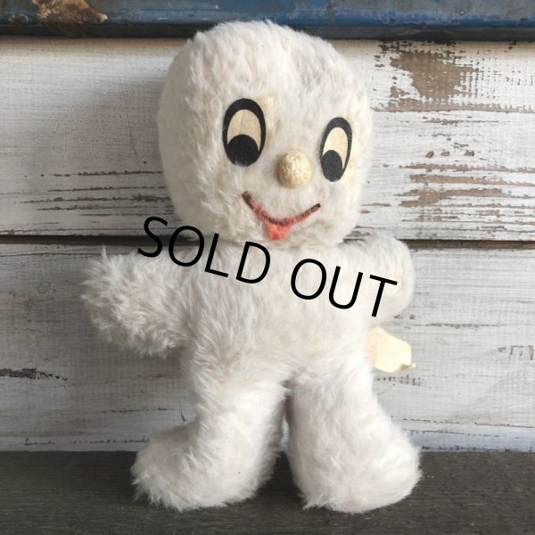 画像1: 50s Vintage Commonwealth Toy Casper Plush Doll (S377)  (1)