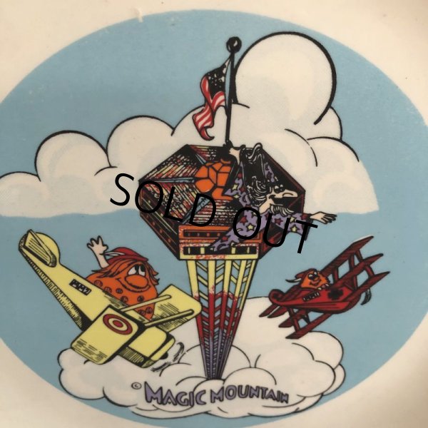 画像4: Vintage Six Flags Magic Mountain  Bloop Troll Plate (S381)  (4)