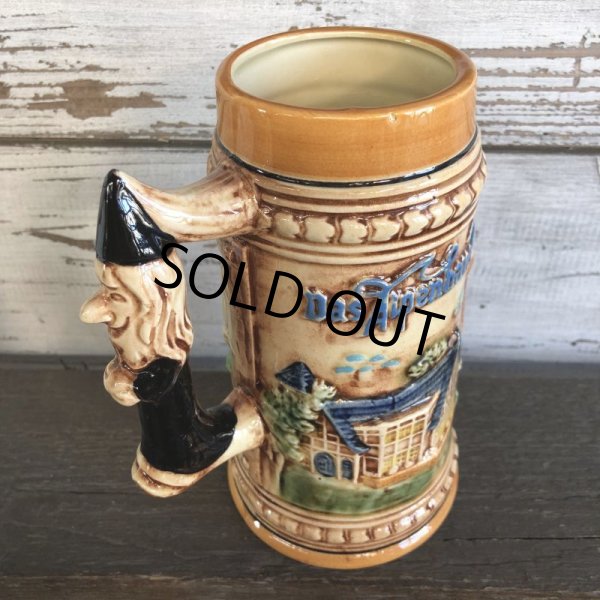 画像4: 70s Vintage Six Flags Magic Mountain Bloop Troll Beer Stein Mug (S383)  (4)