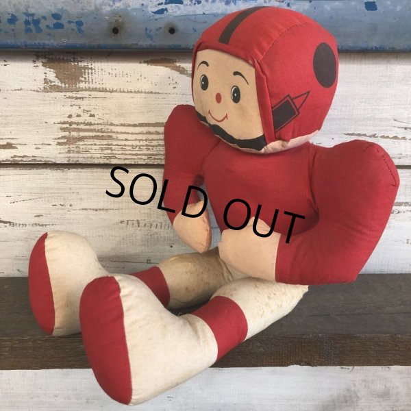 画像2: Vintage Football Player Doll (S367)  (2)