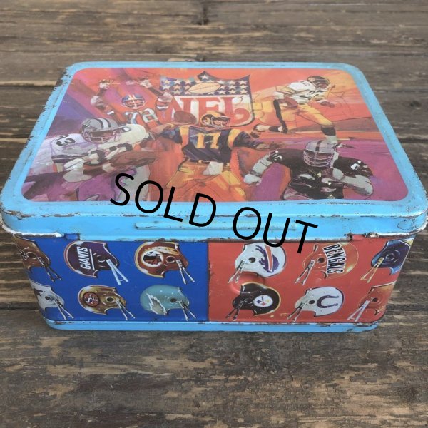 画像4: 70s Vintage Thermos Luch Box NFL (S385)  (4)