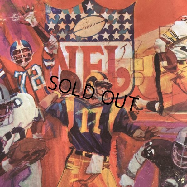 画像10: 70s Vintage Thermos Luch Box NFL (S385)  (10)