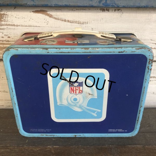 画像8: 70s Vintage Thermos Luch Box NFL (S385)  (8)