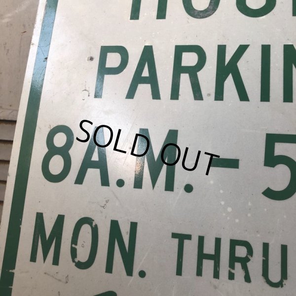 画像5: Vintage Road Sign TWO HOUR PARKING (S388)  (5)