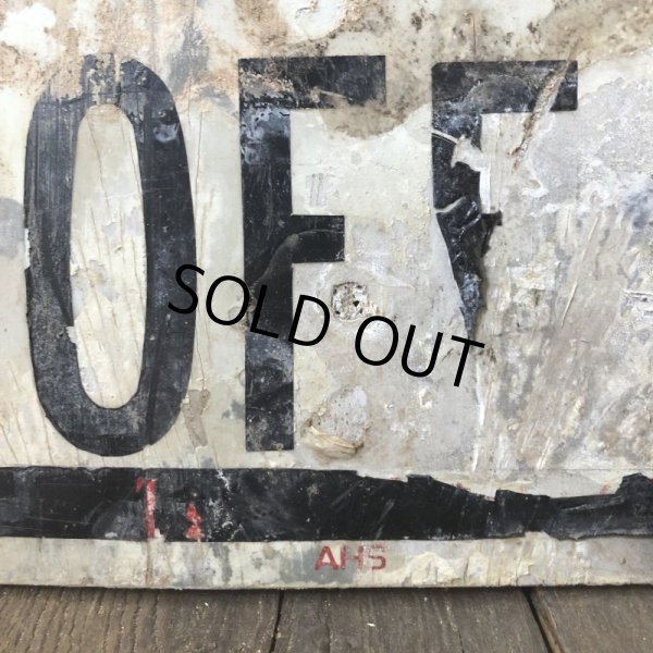 画像4: Vintage Road Sign NO STUDENT DROP OFF (S387)  (4)