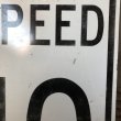 画像5: Vintage Road Sign SPEED 10 (S389)  (5)