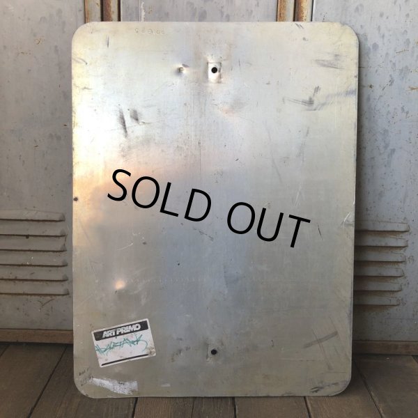 画像6: Vintage Road Sign TRANSFER OF ITEMS TO PEDESTRIANS IS PROHIBITED (S389)  (6)