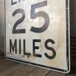 画像3: Vintage Road Sign SPEED LIMIT 25 MILES (S394)  (3)